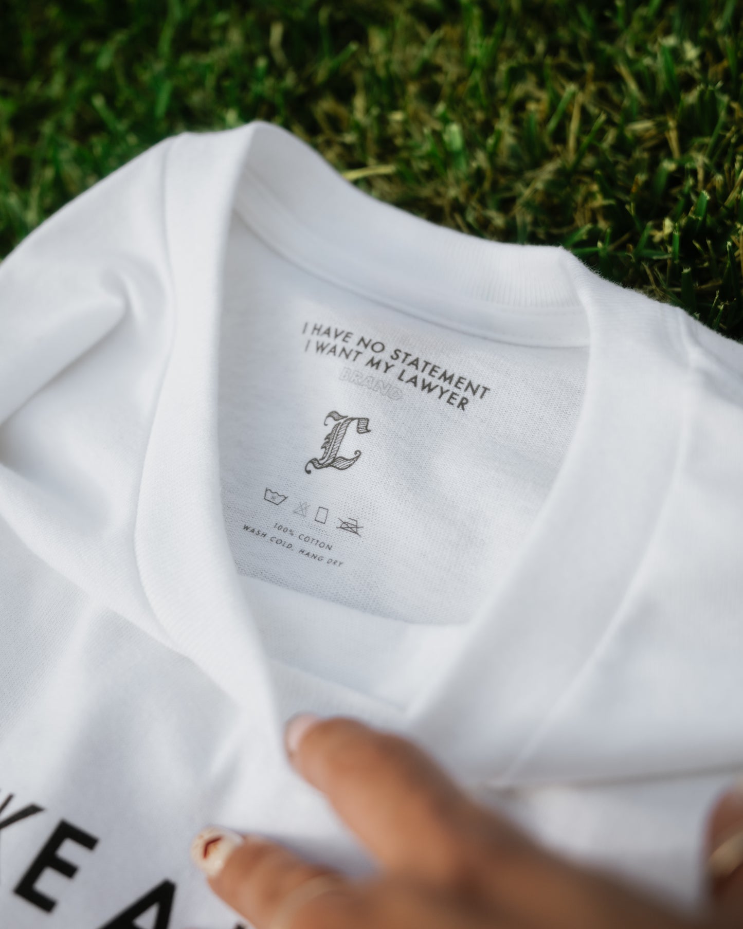 Think Like A Lawyer - White T-Shirt